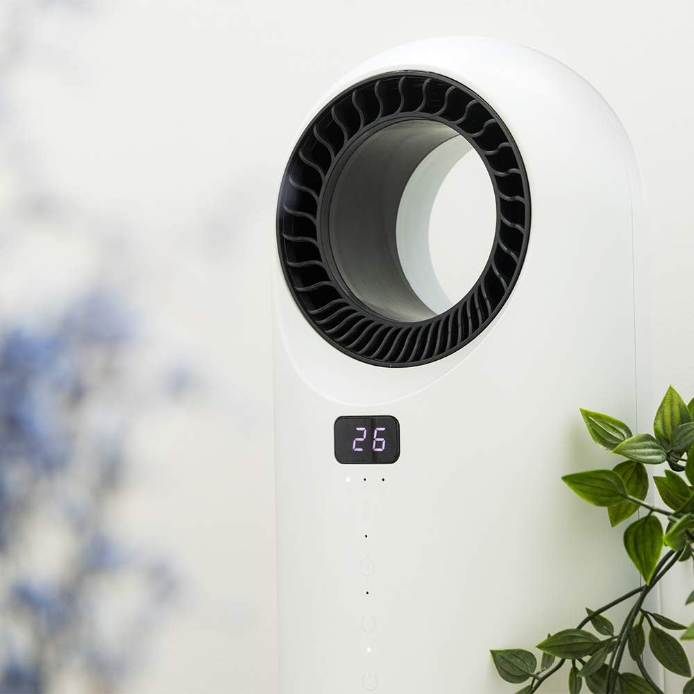 Cecotec Low Consumption Heater Ready Warm 8200 Bladeless Power 1500 W, Fernbedienung, LED-Bildschirm