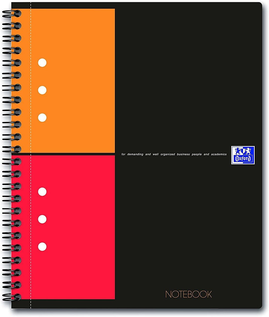 Oxford Notebook International A5, kariert, 160 Seiten, stabiler Kartondeckel, 5 Stück A5 5 Stück kar