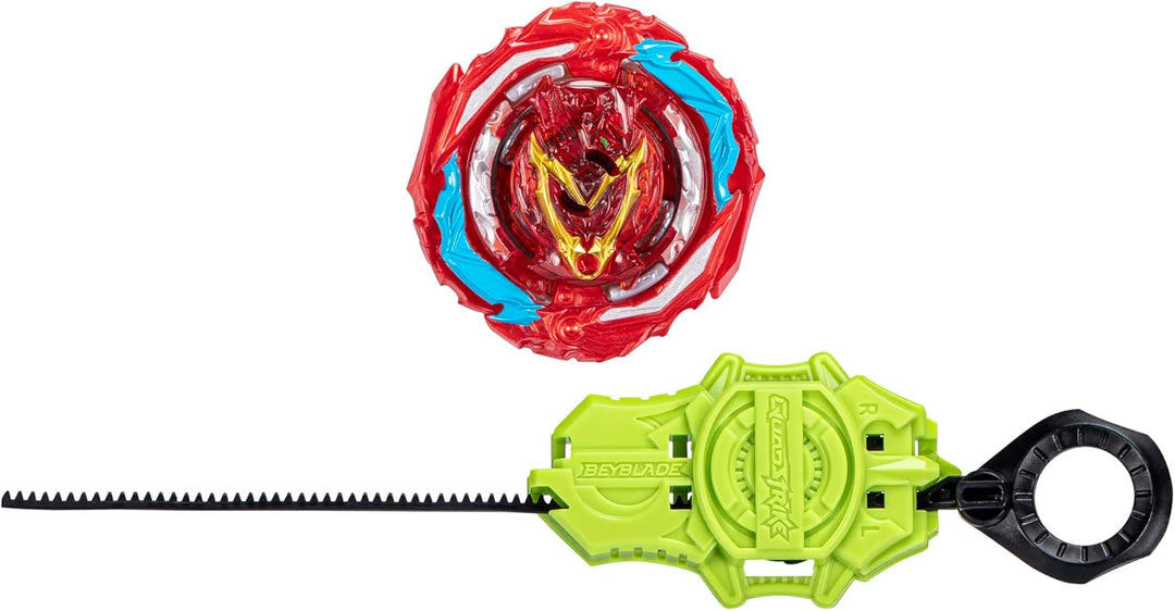 Beyblade Burst QuadStrike Zeal Achilles A8 Starter Pack, Battle Kreisel mit Starter, Spielzeugset fü