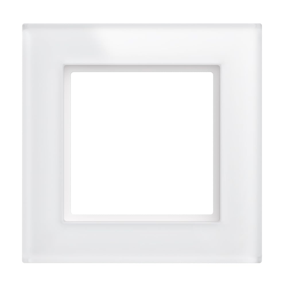Homematic IP Glasrahmen, 1-Fach, weiss, HmIP-GF1