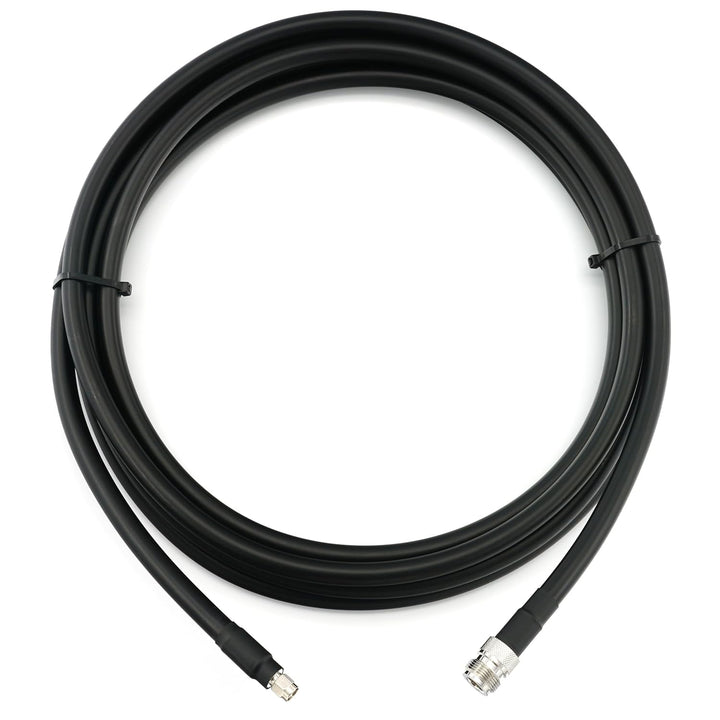 RANGEFUL 10m RP-SMA Stecker auf N Buchse Koaxialkabel – 10 Meter 8D-FB Ultra-Verlustarmes Ø11.1mm (5