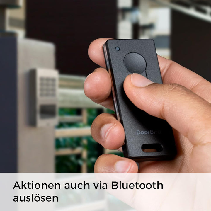 DoorBird D1101V Unterputz IP Video Türstation | Video-Türsprechanlage mit 1 Ruftaste, WLAN, Bluetoot