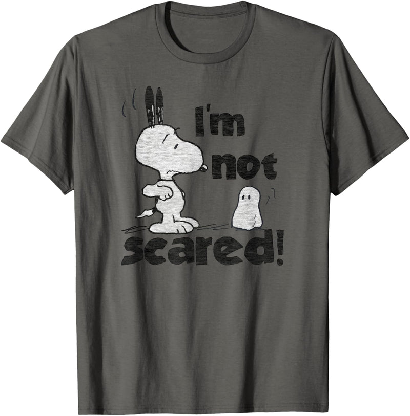 Peanuts Halloween Snoopy Ich habe keine Angst T-Shirt