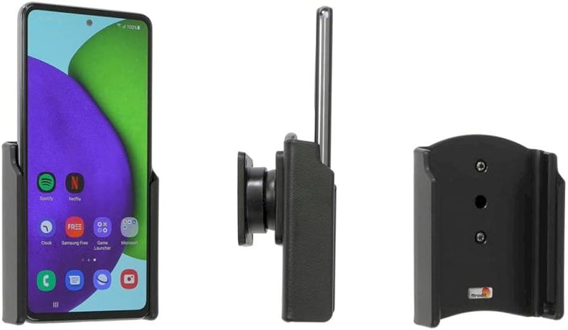 Brodit Gerätehalter 711256 Made IN Sweden für Smartphones - Samsung Galaxy A52 SM-A52F/DS Schwarz