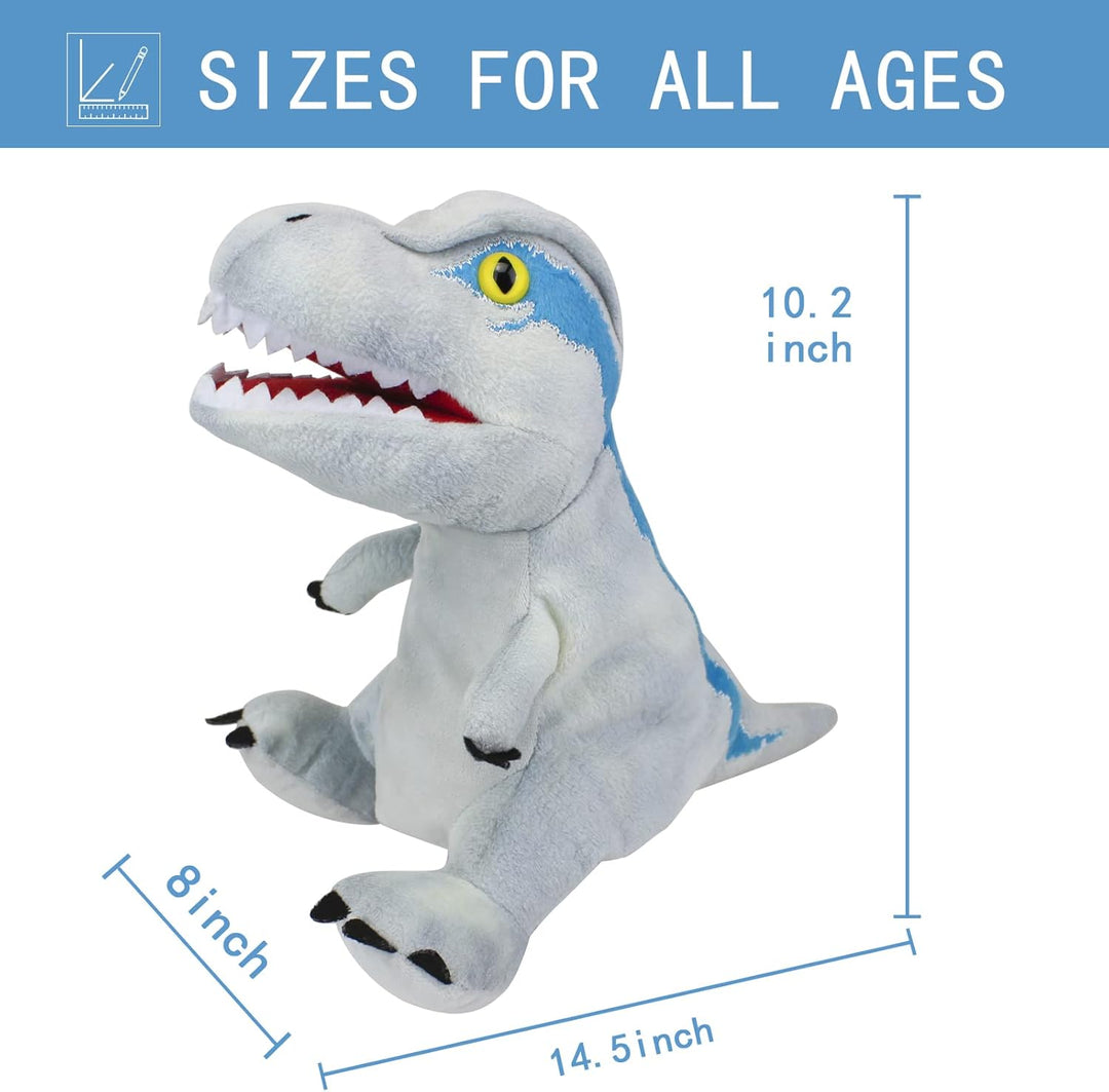 JUSTQUNSEEN Dinosaurier Handpuppen Dinosaurier Spielzeug, Dinosaurier Puppen für Kinder, Dinosaurier