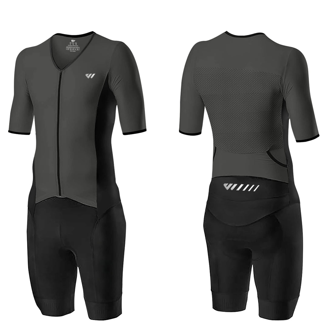 Lo.gas Herren Pro Trisuit Kurzarm Triathlonanzug für Rennen und Triathlon-Wettkämpfe -Triathlon-Anzu
