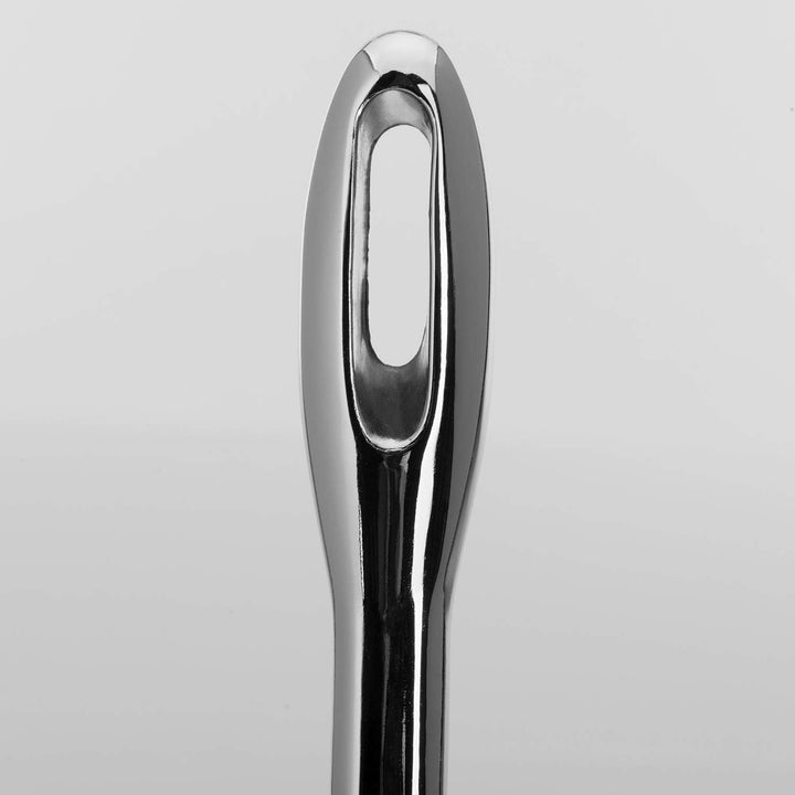 Westmark extra grosser Fleischklopfer, Länge: 29 cm, Zinkdruckguss, verchromt, Patscher, Silber, 621