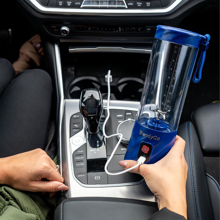BlendyGo 3® Mixer Smoothie Maker, Smoothie Mixer Klein, Mini Portable Blender, Tragbarer Mixer USB,