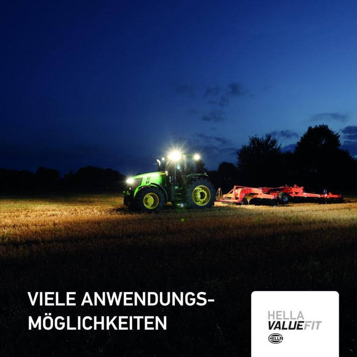 HELLA Valuefit TS3000 LED Arbeitsscheinwerfer 12V - 24V 3000 echte Lumen Nahfeldausleuchtung starke