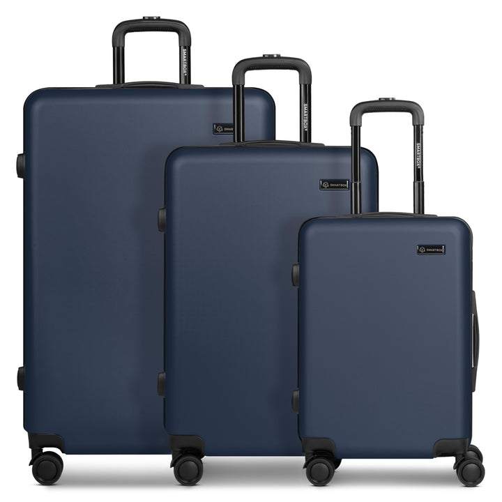 Smartbox Hartschalen Koffer-Set 3-teilig für Damen & Herren | leichte & stabile Reise-Trolleys aus h