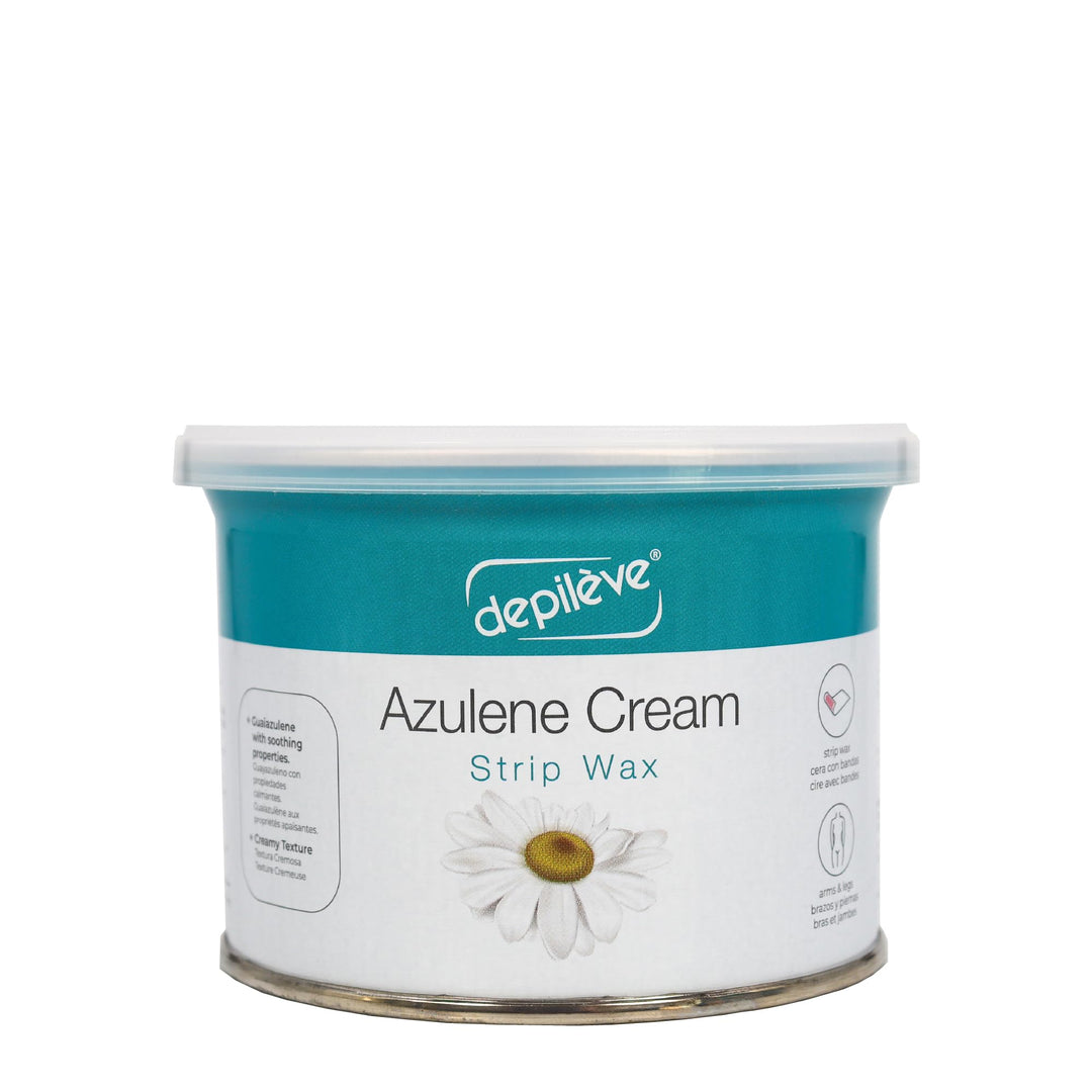 Depileve Azulene Cream Rosin, Azulen Creme Wachs, für ein professionelles Waxing, Haarentfernung, 40