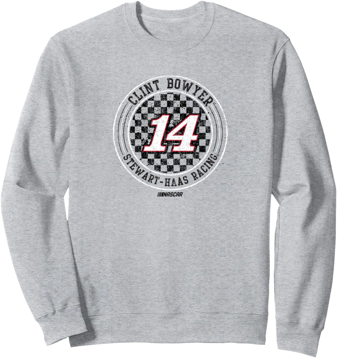 NASCAR - Clint Bowyer - Checkered Circle Sweatshirt