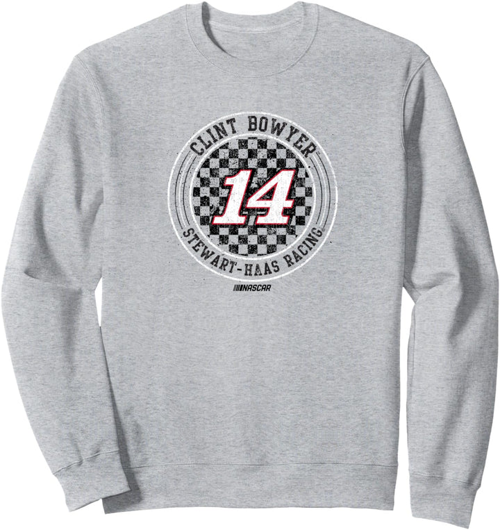 NASCAR - Clint Bowyer - Checkered Circle Sweatshirt