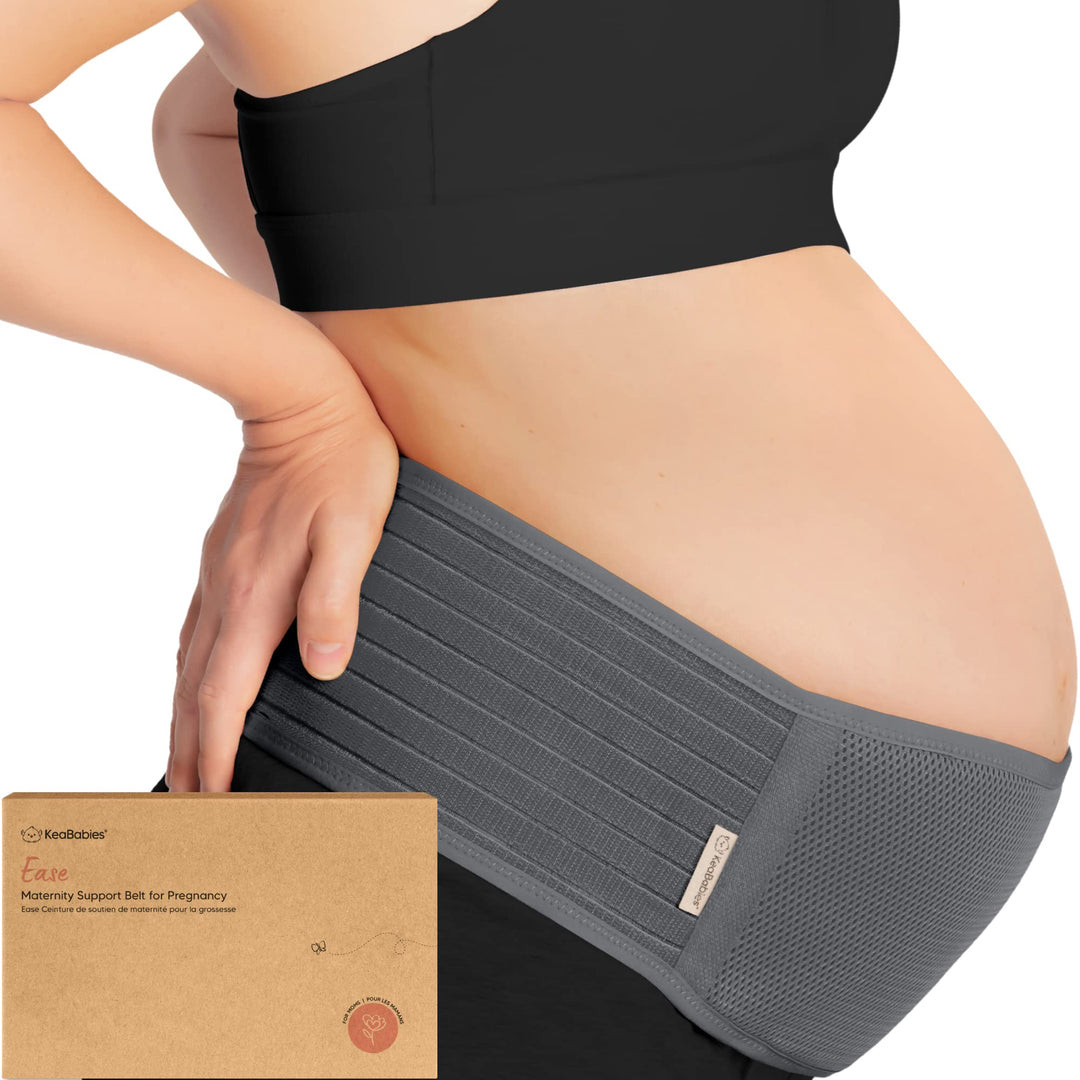 KeaBabies Schwangerschaft Bauchgurt für Schwangere - 1-Pack, Weiches und Atmungsaktives Schwangersch