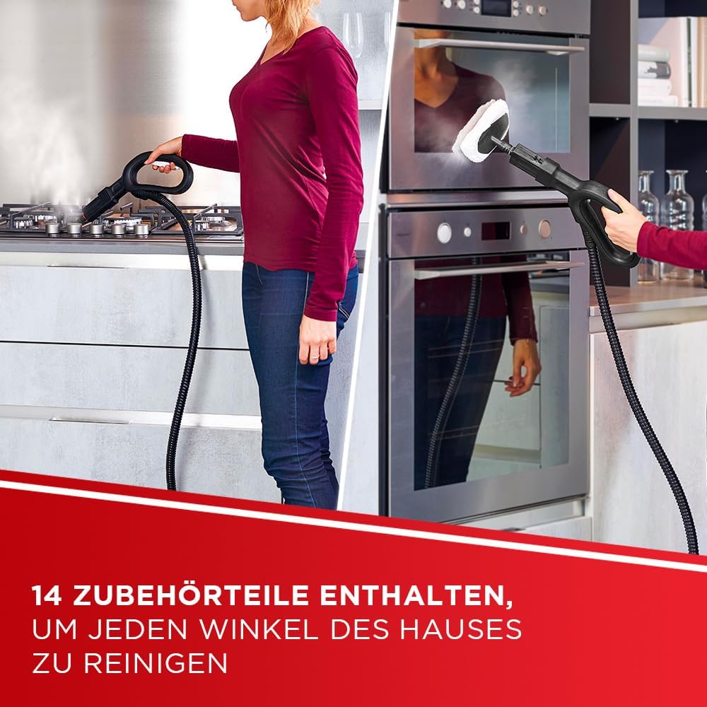 Polti Vaporetto Smart 120, Dampfreiniger mit Hochdruckheizkessel, 4 Bar, tötet und beseitigt 99,99%*