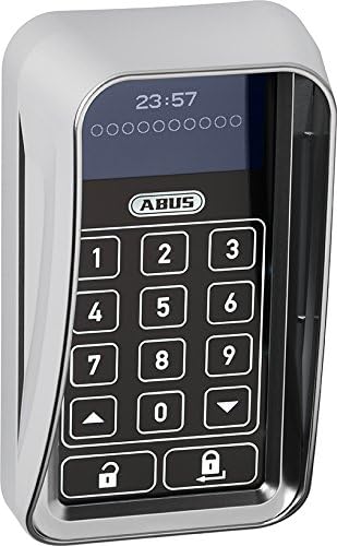 ABUS Funk-Tastatur HomeTec Pro CFT3000S silber 10126 Silber Tastatur, Silber Tastatur