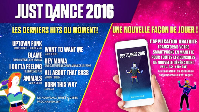 Just Dance 2016 - NIEUW in seal