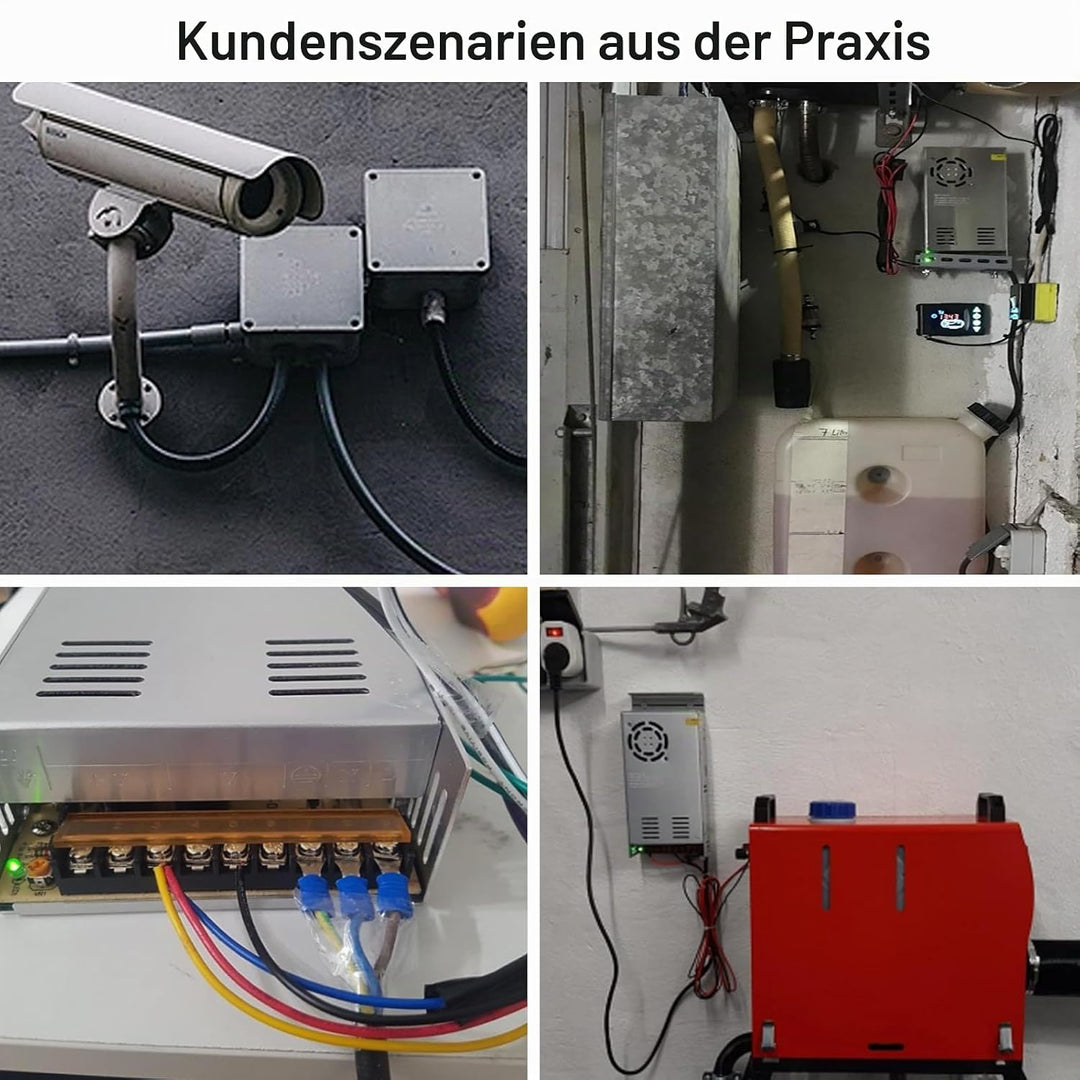 12V 30A Netzteil Schalt 120V DC 360W Transformator fur 3D Drucker, CCTV, LED Beleuchtung und Industr