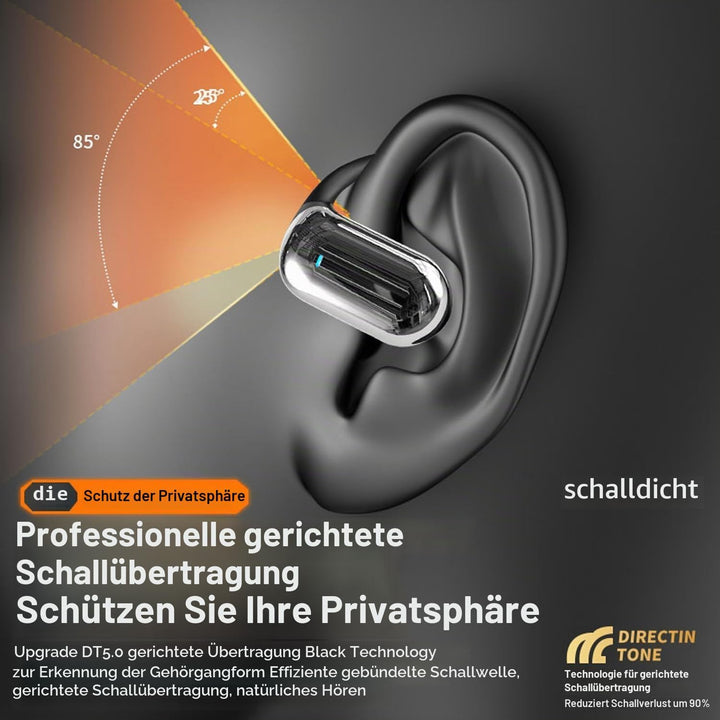 Next Destination Kabellose Bluetooth 5.4 Sport-Kopfhörer mit Haken Q16S | Kopfhörer | IPX7 wasserdic