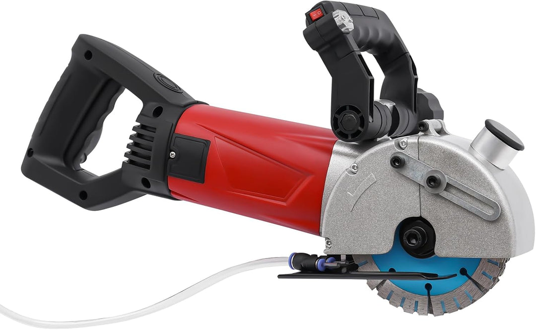 Mauernutfräse 2800W Schlitzmaschine mit Laser - Wandhobelmaschine für Beton, Holz und mehr - Inklusi