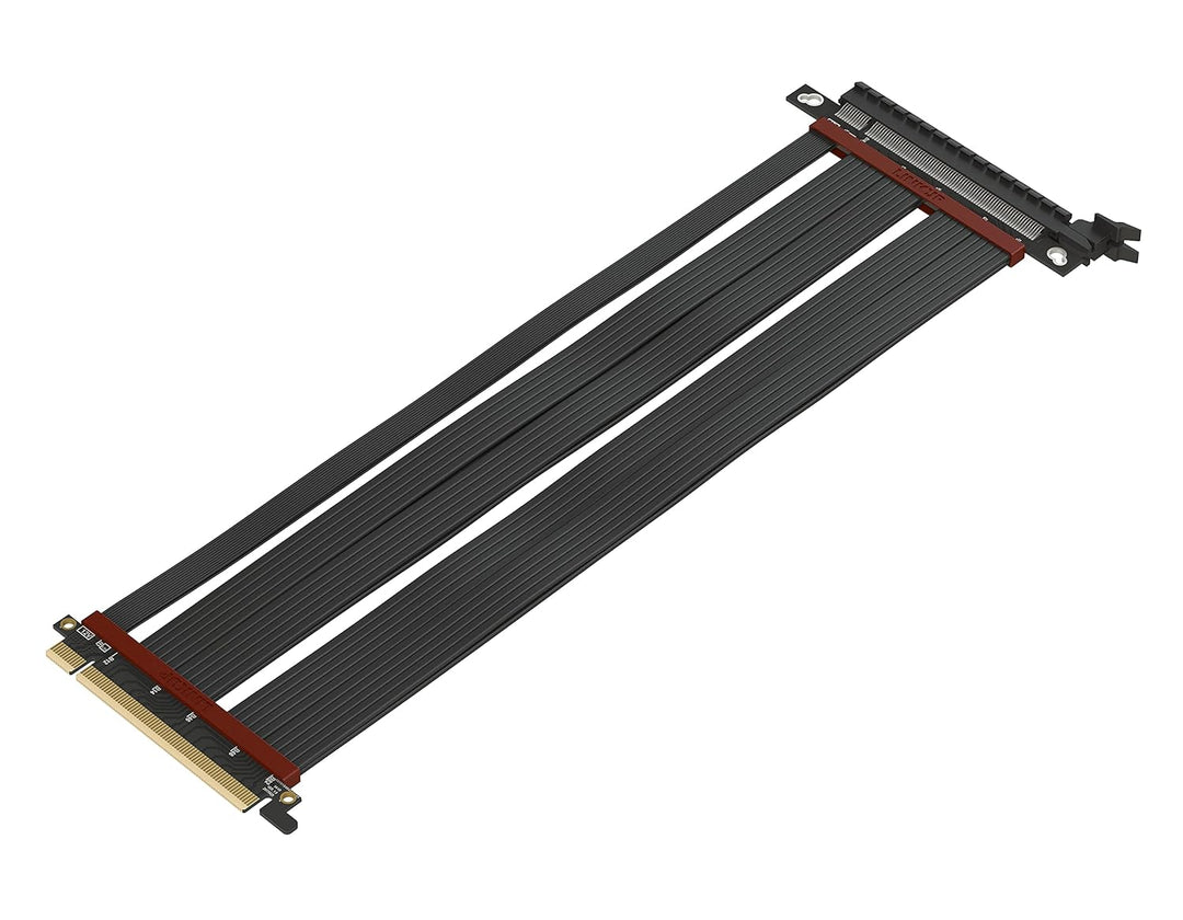 LINKUP - Extreme4+ PCIe 4.0 X16 Riser-Kabel [RTX4090 RX6950XT x570 Z690 Getestet] Twinax Abgeschirmt