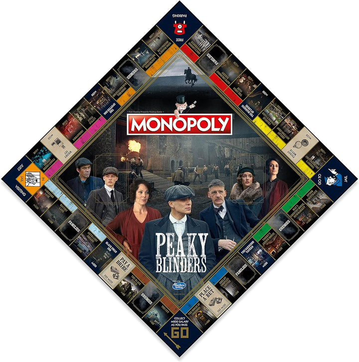 MONOPOLY Peaky Blinders Monopoly, Schwarz