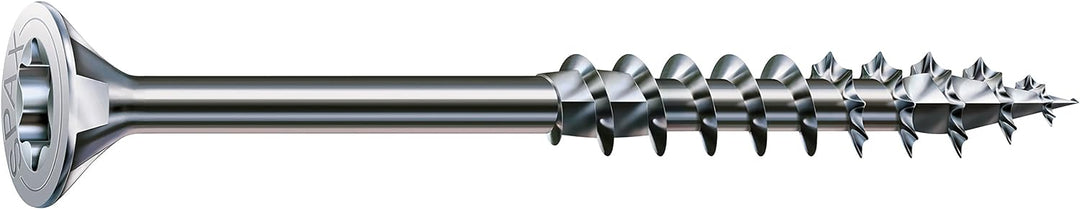 SPAX Holzbauschraube, 10,0 x 380 mm, 50 Stück, T-STAR plus, Senkkopf, Teilgewinde, 4CUT, WIROX A3J,