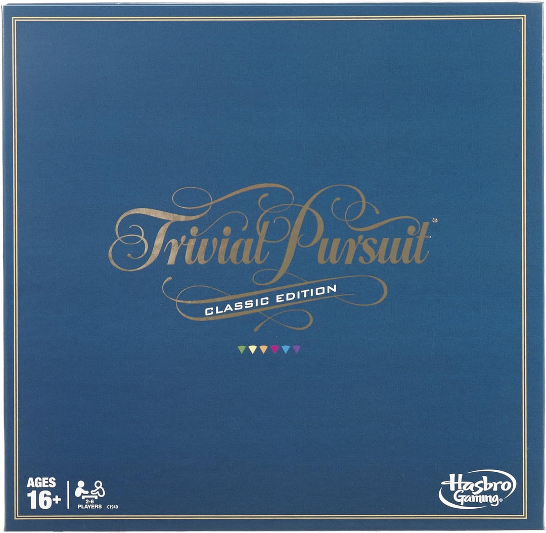 Hasbro Gaming C1940 - Trivial Pursuit Spiel, Classic Edition (englisch) Vereinigtes Königreich Multi