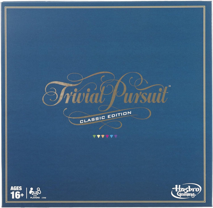 Hasbro Gaming C1940 - Trivial Pursuit Spiel, Classic Edition (englisch) Vereinigtes Königreich Multi
