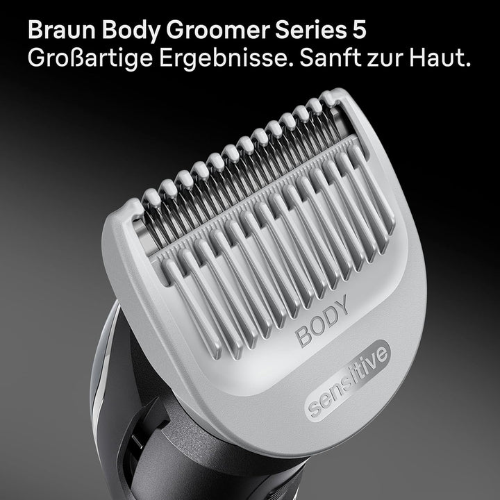 Braun Series 7 Flex mit Reinigungsstation, Trimmer & Rasierer Herren Elektrisch, silber + Bodygroome