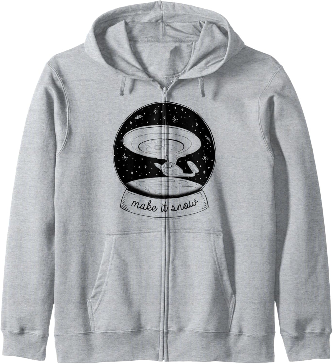 Star Trek: The Next Generation Enterprise Snow Globe Kapuzenjacke
