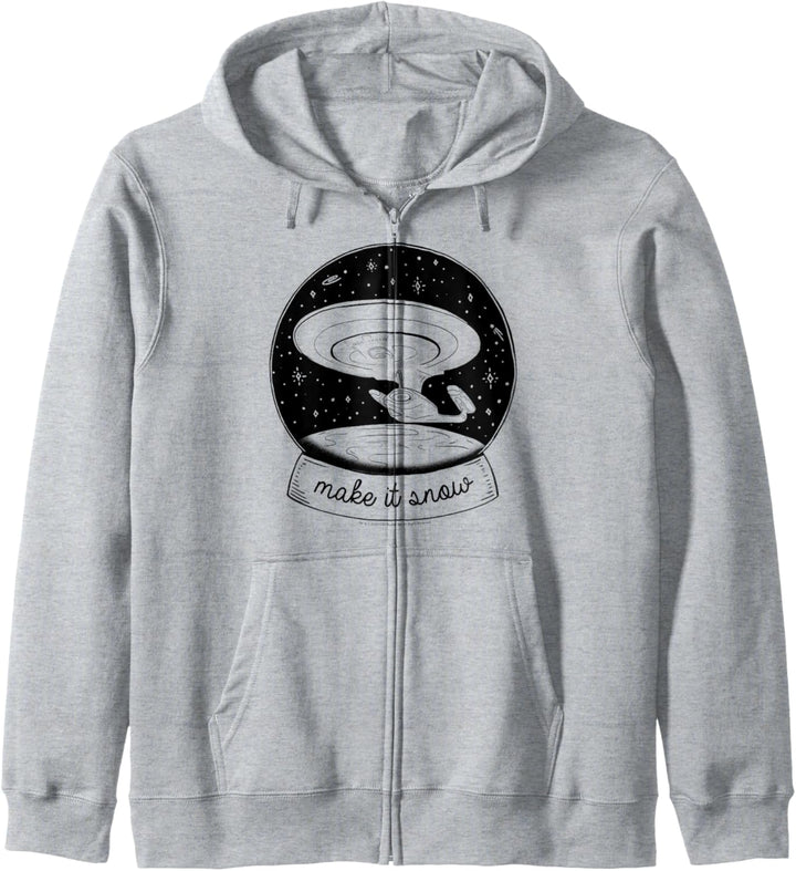 Star Trek: The Next Generation Enterprise Snow Globe Kapuzenjacke