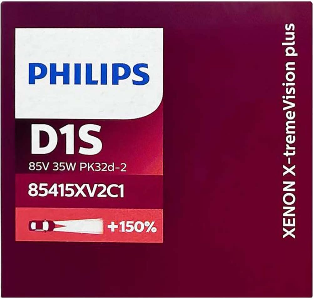 D1S 35W PK32d2 Xtreme Vision 150% Xenon 1st. Philips 85415XVC1 weiss