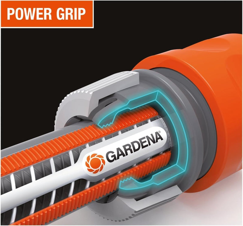 Gardena Comfort HighFLEX Schlauch 13 mm (1/2 Zoll), 50 m: Gartenschlauch mit Power-Grip-Profil, 30 b