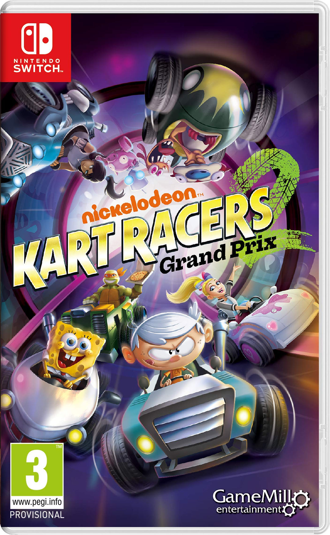 JustForGames NICKELODEON KART RACERS 2 GRAND PRIX - SWITCH