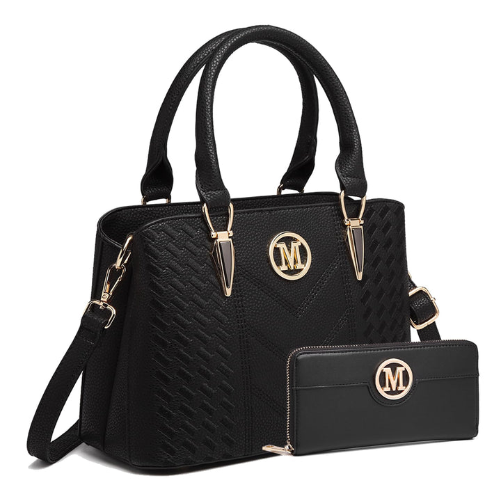 Miss Lulu Handtasche Damen Mittelgross Henkeltasche Elegante Schultertasche Tasche für Damen mit Lyc