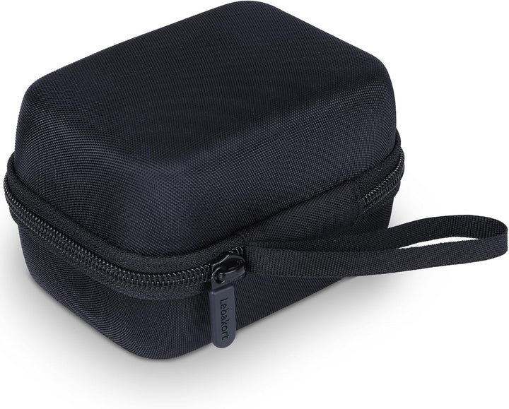 Hart Reise Schutz Hülle Etui Tasche für JBL Go 4 / JBL GO 3 Tragbaren Bluetooth-Lautsprecher (Schwar