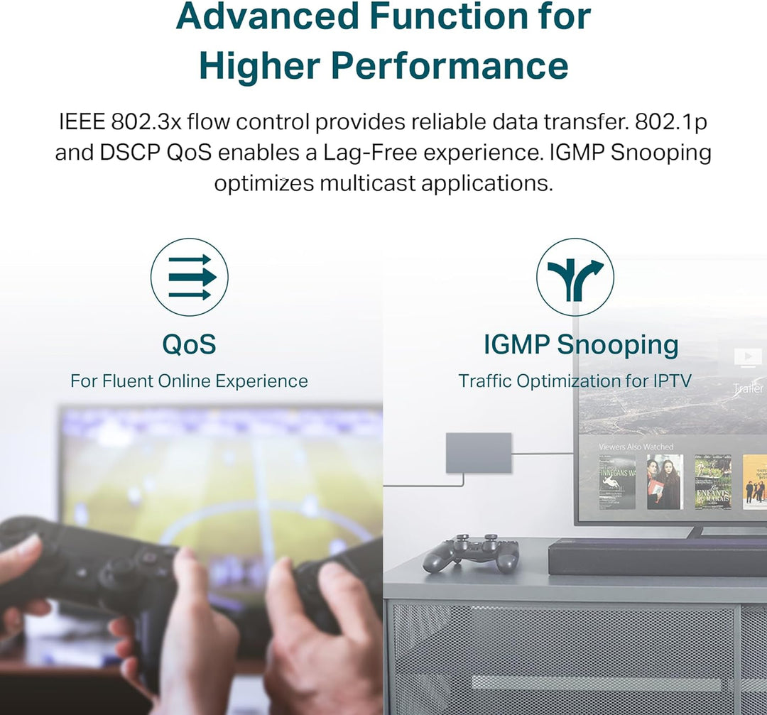 TP-Link TL-SG1024DE 24 Port Gigabit Netzwerk Managed Switch (Rackmount, 24*RJ-45 Ports, Metallgehäus