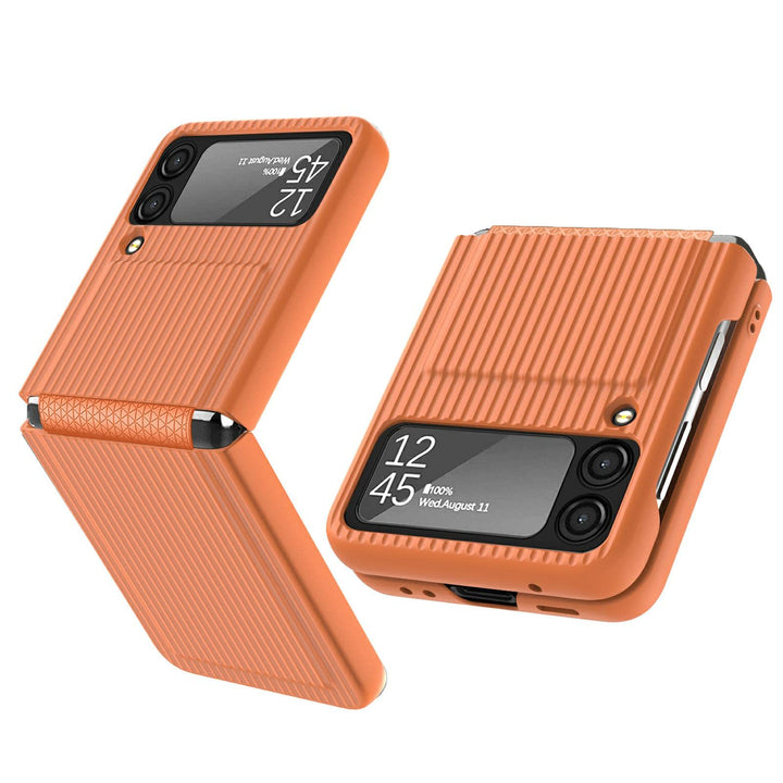 COQUE Galaxy Z Flip 3 5G Hülle,Ultradünne All-Inclusive Handyhülle mit Klappbildschirm,Faltbare Hand