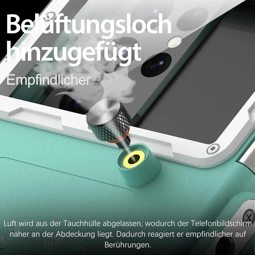 Unterwasser-Tauchgehäuse für iPhone, Samsung Galaxy, Huawei Xiaomi Redmi Smartphones, Professionelle
