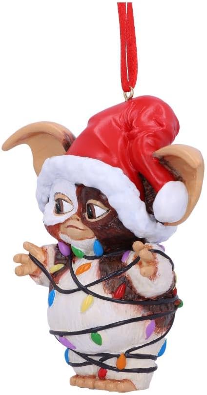 Nemesis Now Gremlins Gizmo in Lichterketten zum Aufhängen, festlich, dekorativ, rot, B5587T1, One Si