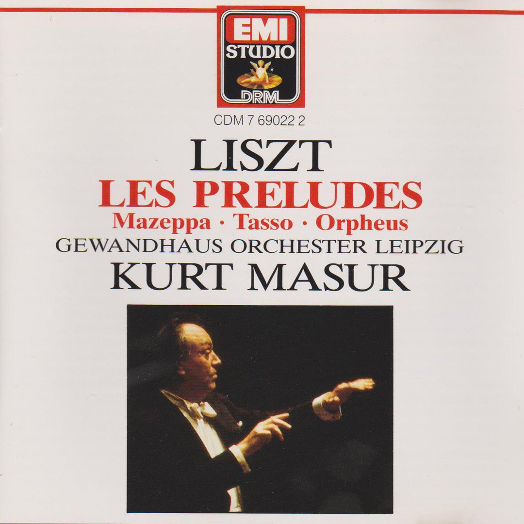 Liszt Preludes Orpheus, Audio-CD