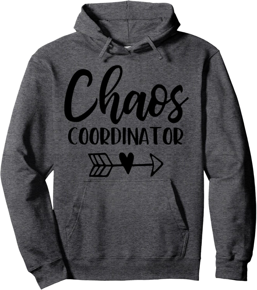 Chaos Coordinator Funny Drinking Sarcastic Party Apparel Pullover Hoodie