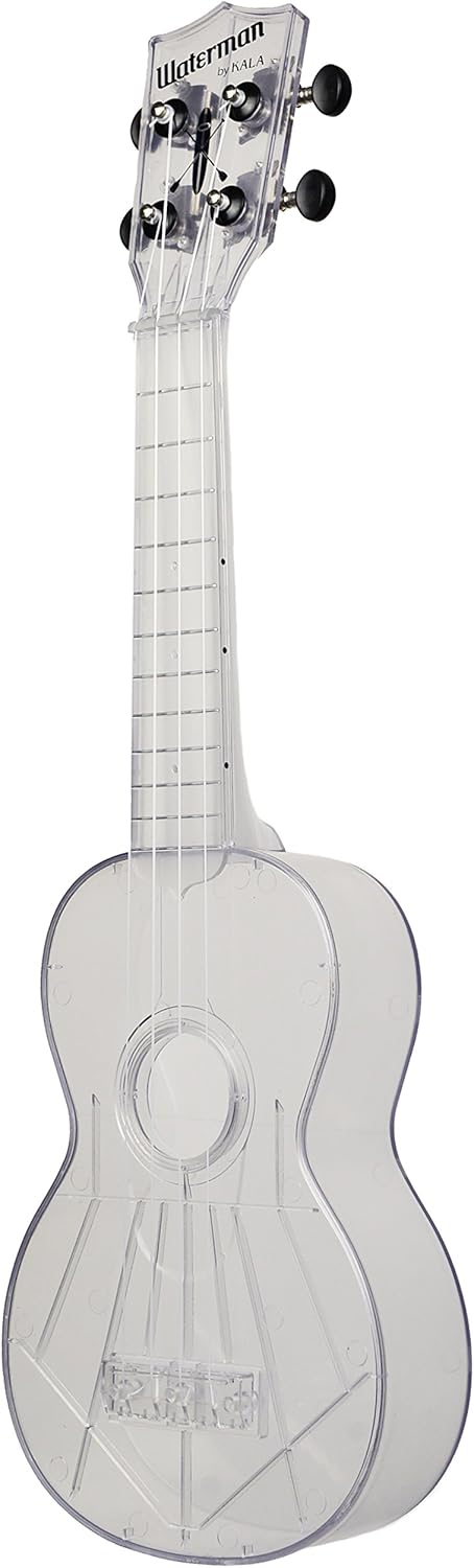 Kala MK-SWT/Clear Makala Waterman Composite Sopran-Ukulele, Transparent durchsichtig, durchsichtig
