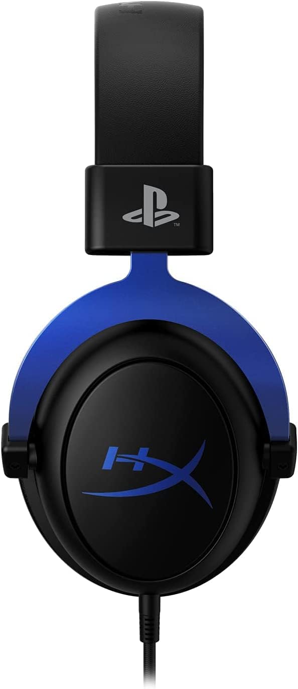 HyperX Cloud - Gaming-Headset, Playstation Offizielles Lizenziertes Produkt, für PS5 und PS4, Memory