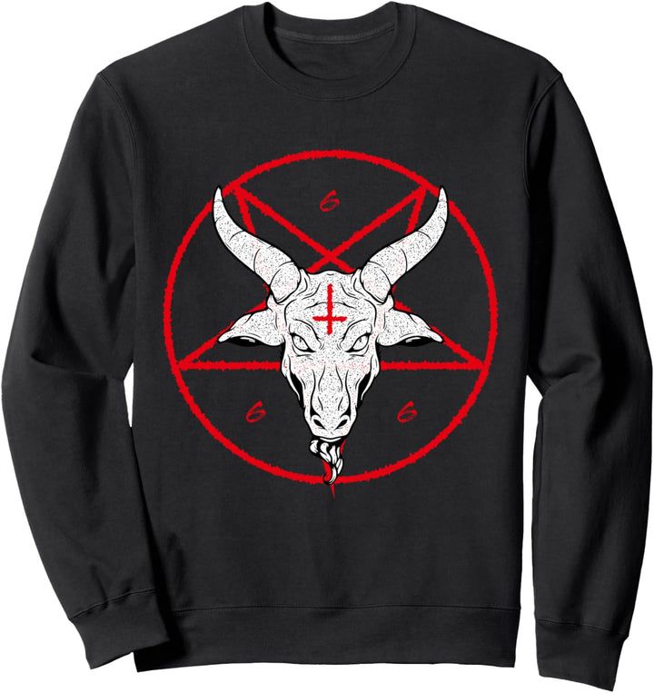 Baphomet Okkultes Hexenwerk Sweatshirt