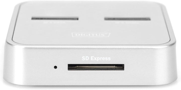DIGITUS USB Typ-C 3.1 Duale M.2 NVMe & mSATA-SSD-Dockingstation - M.2-Modultyp 22110, 2280, 2260, 22