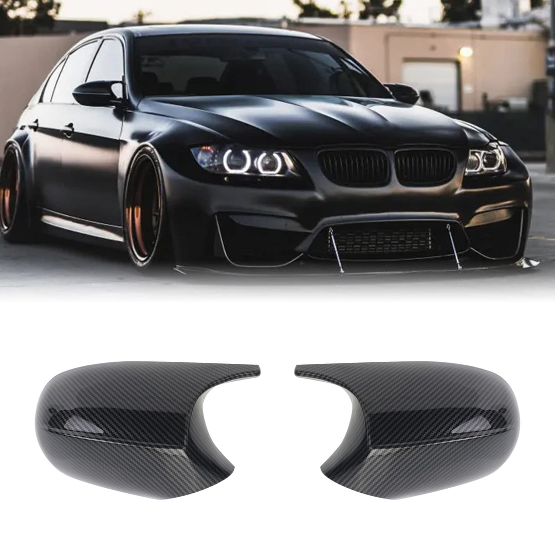 BONRYAN Türspiegel Abdeckkappen Ersatz für BMW 3er E90 E91 E92 E93 Kompatibilität mit BMW 1er E87 E8