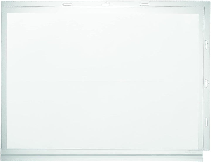 Durable 502819 Plakattasche wasserdicht A3 Kabelbinder, Beutel à 5 Stück, transparent A3 mit Kabelbi