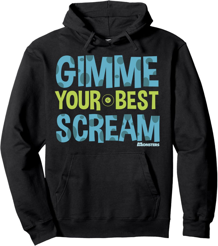 Disney Pixar Monsters University Your Best Scream C1 Pullover Hoodie